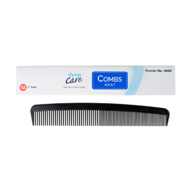4885 Dynarex® 7` Adult Black Combs 